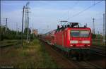 DB Regio 143 849-8 mit dem RE7 nach Wünsdorf-Waldstadt (Berlin Schönefeld, 15.08.2009)
<br><br>
Update: ++ 2017 im Aw Bremen (genaues Datum unbekannt)