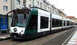 Stra�enbahn / Stadtverkehr; Potsdam;    Combino mit Verl�ngerung Nr.413 von Siemens Baujahr 2001 am Platz der Einheit West in Potsdam am02.09.2018, der Jubil�umsfeier 111 Jahre elektrische Tram Regensburg.