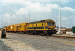 Am 3 April 1996 steht NMBS/SNCB 5939 mit ein Bauzug bei Saint-Druont w�hrend die Bau der Belgische HSL LInie-2 Bruxelles-Midi <=> Li�ge-Guillemins.