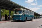 Die Leyland Verheul 1113 von firma Zuid Ooster in Busstation Dordrecht am 02 jun 2012.