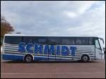 VDL Bova Futura von Schmidt aus Deutschland im Stadthafen Sassnitz.