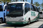 Bus der Firma  ROIG  steht am Airport Palma /Mallorca im Juni 2016