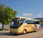 King Long von Raferzeder Reisen aus �sterreich im Mai 2018 in Krems.