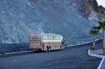 Marcopolo Mercedes Linienbus auf der Route Nr.1 in der Baja California Sur in Mexico gesehen,März 2016