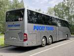Mercedes Tourismo von Pucky Tours aus Deutschland in Plau am See.