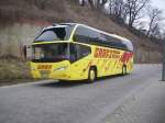 Neoplan Cityliner von GRAF im Sassnitzer Stadthafen.