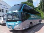 Neoplan Cityliner von Kohler aus Deutschland im Stadthafen Sassnitz.