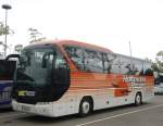 Ein Neoplan-Tour-Liner von Hartmann-Reisen aus Oberndorf in Sindelfingen