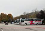 Setra 315 HDH von Zellinger Reisen aus �sterreich am 19.10.2014 in Krems.