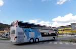 SETRA 431 DT von BLAGUSS Reisen aus Wien am 13.4.2013 in Krems an der Donau gesehen.