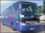 Setra 417 HDH von Fritz K�hl aus Deutschland im Stadthafen Sassnitz.