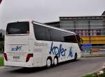 Setra 416 HDH vom Reiseb�ro Koller /�sterreich im Oktober 2014 in Krems.