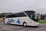 Setra 416 HDH vom Reiseb�ro Koller /�sterreich im Oktober 2014 in Krems.