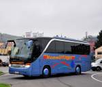 Setra 411 HD von Hammertinger aus �sterreich im Okt.2014 in Krems.