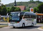 Setra 411 HD von Dr Richard aus Wien im Juni 2015 in Krems.