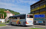 Setra 415 GT-HD von P�lzl Reisen in Krems gesehen.