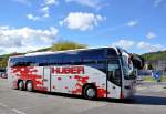 Volvo 9700 von Huber Reisen / �sterreich im Herbst 2013 in Krems gesehen.