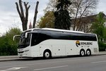 Volvo 9700 von Sohlberg Reisen aus Schweden in Krems gesehen.