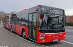 Regionalbusverkehr Südwest (RVS) | Südwestbus | KA-SB 118 | MAN Lion`s City G | 10.02.2019 in Weil der Stadt