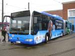 Gelenkomnibus MB ... Citaro  der Firma  RSAG  aus der Hansestadt Rostock (HRO) anl��lich 130 Jahre Strba in Rostock [27.08.2011] 