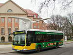 Mercedes Citaro II der BVG in Berlin Siemensstadt am 27.