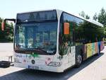 Mercedes Citaro Facelift LE der VVR (exex Zuklinbus, ex Brutscher Reisen _ OA-TK 129) in Stralsund.