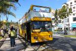 Volvo in Doppeldeckerausf�hrung f�r Stadtrundfahrten gesehen in Funchal/Madeira im M�rz 2015