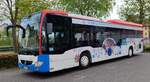 MB Citaro von Wartburgmobil hat Sch�ler zum Schwimmsport noch H�nfeld gebracht