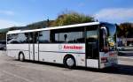 Setra 300er-Serie von Kerschner Reisen aus Niedersterreich am 18.9.2014 in Krems gesehen.