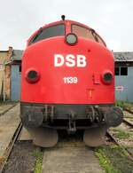 DSB MY 1139 Nohab im Eisenbahnmuseum Weimar am 05.08.2016.
