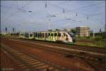 VBG VT 04 / 642 304-9 als VX 81399 nach Adorf (Vogtland) (Berlin Sch�nefeld, 08.08.2009)