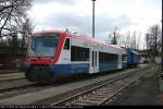PEG VT 650.05 / 650 566 ruht sich vom Einsatz aus (Berlin N�ldnerplatz, 20.03.2009).