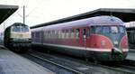 216 169-3 und ein 612 in Braunschweig am 07.01.1989.