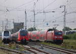 ODEG und DB-Regio am 02.08.2025 im Rostocker Hbf.