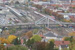Bahngelände Bahnhof Ulm am 06.10.2008.