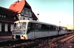 772 141-8 (Ferkeltaxe) in Vacha am 03.11.1999.