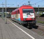 EVB-ER20(42013)bei der Durchfahrt im Bahnhof Hamburg-Harbrug.Aufgenommen am 05.05.2011