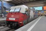 101 070-1 kurz nach der Ankunft aus Hamburg-Altona im Hbf Mnchen.(23.04.2011)