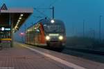 642 691-9 als RB34 (RB 17966) von Rathenow nach Stendal in Rathenow.