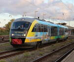 642 534/034 als DZ 13042 Rostock Hbf → Putbus bei der Ausfahrt am 14.09.2024 im Rostocker Hbf.