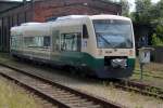 650 032-4 stand am 31.05.2015 fotofreundlich im Bahnhof Bergen auf Rgen abgestellt.