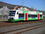 Na den kannte ich am 06.April 2025 schon.In Walldorf hatte ich den STB VT107 schon fotografiert nun bekam ich ihn in Sonneberg auch wieder vor die Linse.