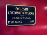 05 001 im DB Eisenbahnmuseum in Nürnberg am 17.08.2019.