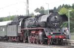 41 1150-6, ehemals DR-Lok, zu erkennen am Knorr-Vorwärmer, in Amstetten am 17.09.2011.