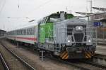 am 14.12.2014 stellte 650 114-8 den IC 2409(Rostock-D�sseldorf)im Rostocker Hbf bereit.