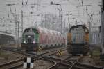 650 114-8 war am 01.01.2015 mit dem Hanse-Express im Rostocker Hbf besch�ftigt.