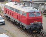 Am 24.Januar 2026 stand in Ilmenau die RPRS 218 492.