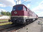 Bei einem Abstecher nach Angerm�nde konnte ich dort,am 11.August 2019,dort die LEG 132 158 fotografieren.