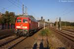 234 278-0 DB Fernverkehr AG mit der Wagenlok 101 080-0  CEWE-Fotobuch  und dem IC 2954 von Berlin Ostbahnhof nach K�ln Hbf, bei der Durchfahrt in Rathenow.