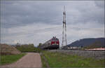 Dieselabschiedsfahrt am Hochrhein.